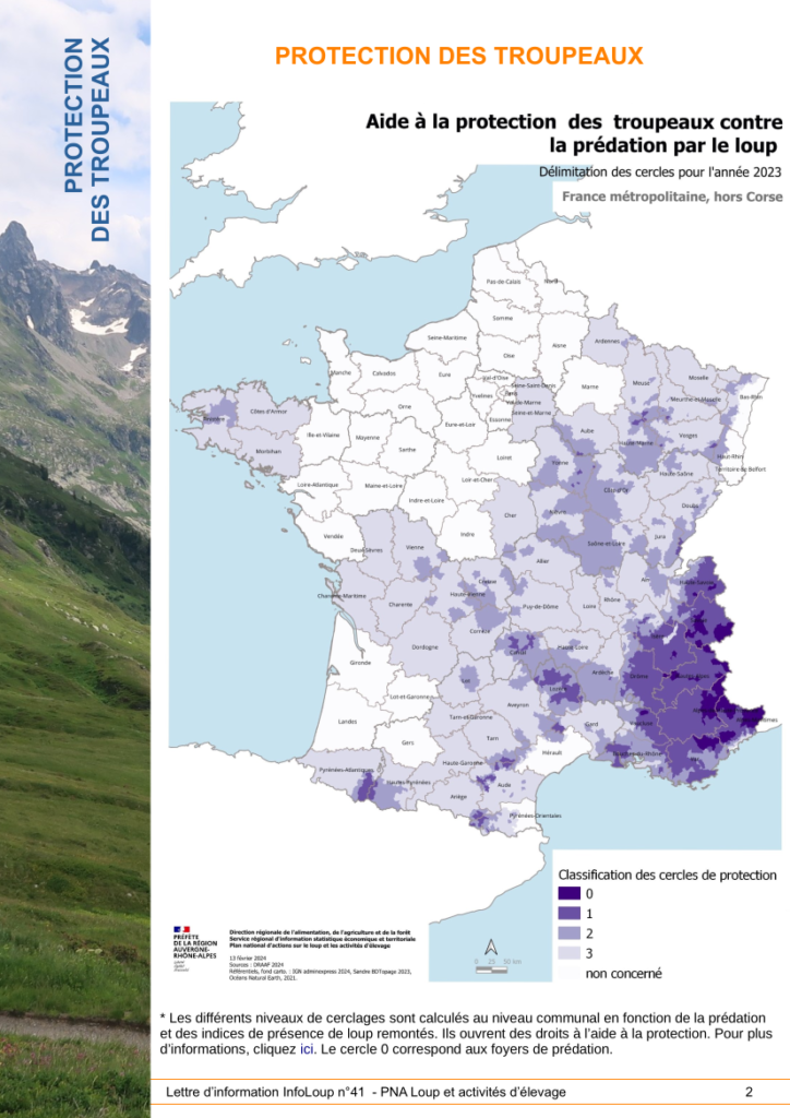 Info Loup - Chiffres clés 2023